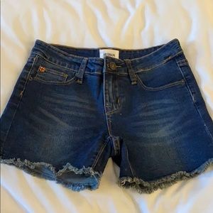 Hudson Girls Cut-off stretch Jean Shorts